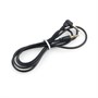 Кабель jack 3.5 мм-jack 3.5 мм 1.0м, L-коннектор, черный Cablexpert Pro (CCAB-01-35MML-1MB) 37163 - фото 18149