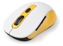 Мышь беспров. Gembird MUSW-221-Y, бело-жёлтая, 5кн., 1600dpi 37177 - фото 18252