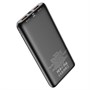 Портативный аккумулятор hoco J81 10000mAh, 2xUSB, чёрный 37080 - фото 18338
