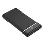 Портативный аккумулятор hoco J59 10000mAh, вх.: Micro-USB/USB-C/Lightning, вых.: 2xUSB-Af, LED, чёрный 37343 - фото 18960