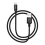 Кабель USB A --> Lightning 8pin (m) 2.0м для Apple, hoco X14, черный 37378 - фото 19205