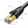 Patch-cord FTP кат.6, 3.0м Greenconnect медь 25AWG, 24K Gold (GCR-FTP61-3.0m) 37313 - фото 19358