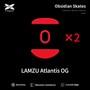 Ножки для мыши (глайды) X-raypad Obsidian Control для Lamzu Atlantis OG, комплект из 2-х наборов 37593 - фото 19531