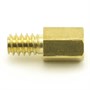Стойка для печатных плат, латунь, шестигранная, #6-32 UNC / #6-32 UNC * 6 + 5 (упаковка 100 шт.) 35713 - фото 19618