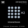 Ножки для мыши (глайды) X-raypad Jade Speed Universal Donuts, универсальные, 0.8мм, D=9.5мм, 32шт 37788 - фото 19812
