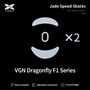 Ножки для мыши (глайды) X-raypad Jade Speed для VGN Dragonfly F1, комплект из 2-х наборов 37790 - фото 19814