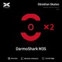 Ножки для мыши (глайды) X-raypad Obsidian Control для DarmoShark M3S, комплект из 2-х наборов 37794 - фото 19818
