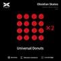 Ножки для мыши (глайды) X-raypad Obsidian Control Universal Donuts, универсальные, 0.8мм, D=9.5мм, 32шт 37797 - фото 19821