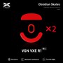 Ножки для мыши (глайды) X-raypad Obsidian Control для VGN/VXE Dragonfly R1, комплект из 2-х наборов 37799 - фото 19823