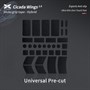 Противоскользящие наклейки на мышь X-raypad Cicada Wings V2 Universal Pre-cut, 34 накл., PORON®, чёрные 37807 - фото 19869