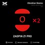 Ножки для мыши (глайды) X-raypad Obsidian Control для Zaopin Z1 Pro, комплект из 2-х наборов 38046 - фото 20080