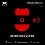 Ножки для мыши (глайды) X-raypad Obsidian Control для Razer Viper V3 Pro, комплект из 2-х наборов 38053 - фото 20094