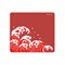 Коврик для мыши X-raypad Aqua Control Plus Wave Fire XL Square (500x500x4мм) 38298 - фото 20477
