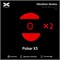 Ножки для мыши (глайды) X-raypad Obsidian Control для Pulsar X3, комплект из 2-х наборов 38462 - фото 20512