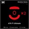 Ножки для мыши (глайды) X-raypad Obsidian Control для ATK Blazing Sky F1 ULTIMATE, комплект из 2-х наборов 38055 - фото 20533