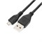 Кабель USB A --> Micro USB 5P (B) 3.0м (USB 2.0) Cablexpert, чёрный CCP-mUSB2-AMBM-10 38680 - фото 20892