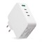Адаптер питания TopOn TOP-GaN 130W (1xUSB+3xUSB-C, PD, PPS, USB QC) белый 38799 - фото 21050