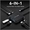 Док-станция 6-в-1 USB Type-C -> 3xUSB 3.1+1xType-C+HDMI 4K@60Hz+PD 100W ACASIS HB0706 38867 - фото 21146