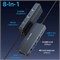 Док-станция 8-в-1 USB Type-C -> 2xUSB 3.0+1xType-C+2xHDMI 4K@60Hz+VGA+PD 100W ACASIS DS-0801 38868 - фото 21148