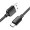 Кабель USB A --> Type-C (M) 1.0м (USB 2.0) hoco X96, чёрный 38770 - фото 21397