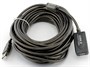 Удлинитель USB Am-Af 10.0м активный (USB 2.0) 29835 - фото 8576